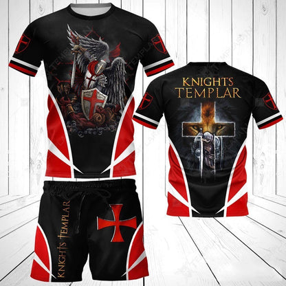 KNIGHTS TEMPLAR 3D ALL OVER SHIRTS FOR MEN AND WOMEN MP936 - Amaze Style™-Apparel
