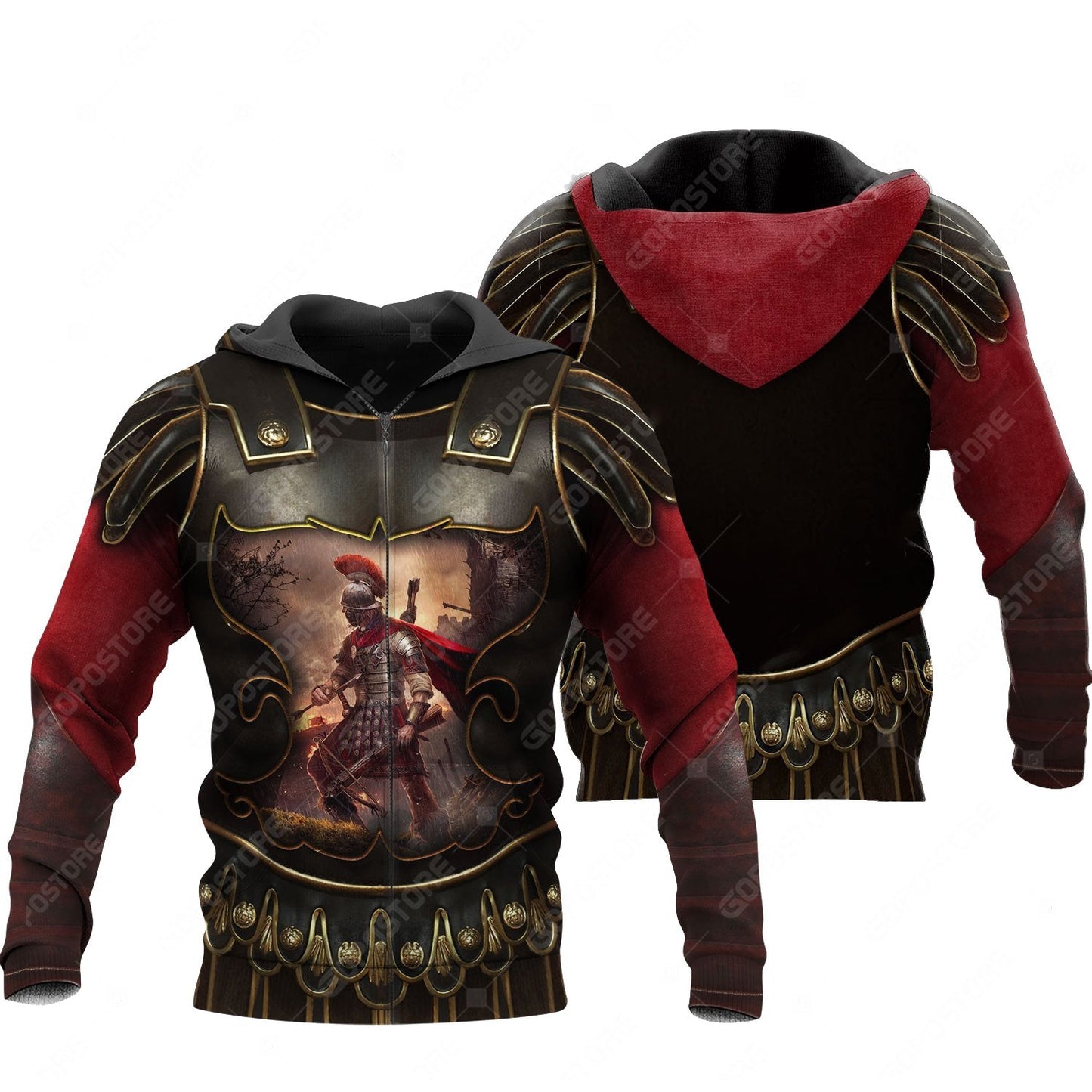 Beautiful Armour Spartan 3D All Over Printed Shirts MP978 - Amaze Style™-Apparel