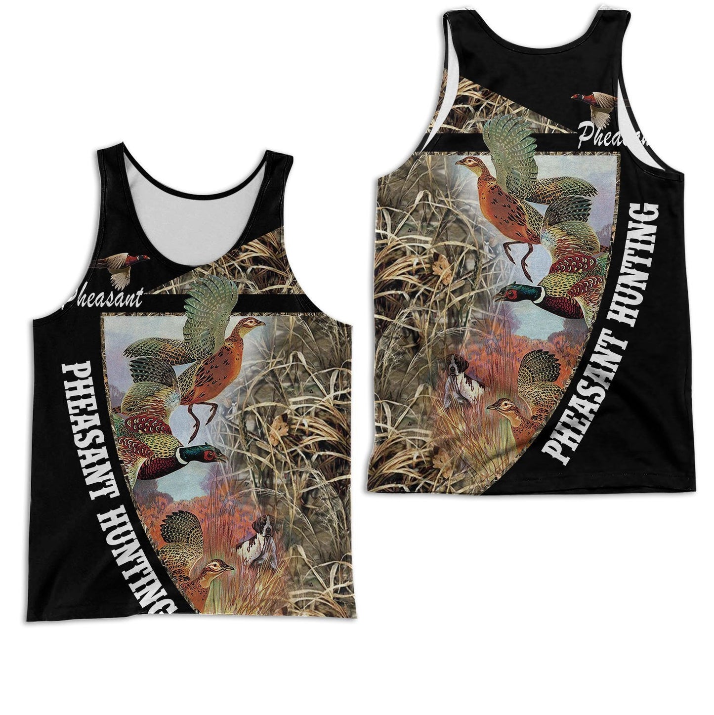 Pheasant Hunting 3D All Over Printed Shirts For Men And Women MP984 - Amaze Style™-Apparel