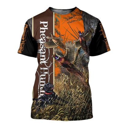 Pheasant Hunting 3D All Over Printed Shirts Hoodie For Men And Women JJ070102 - Amaze Style™-Apparel