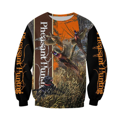 Pheasant Hunting 3D All Over Printed Shirts Hoodie For Men And Women JJ070102 - Amaze Style™-Apparel