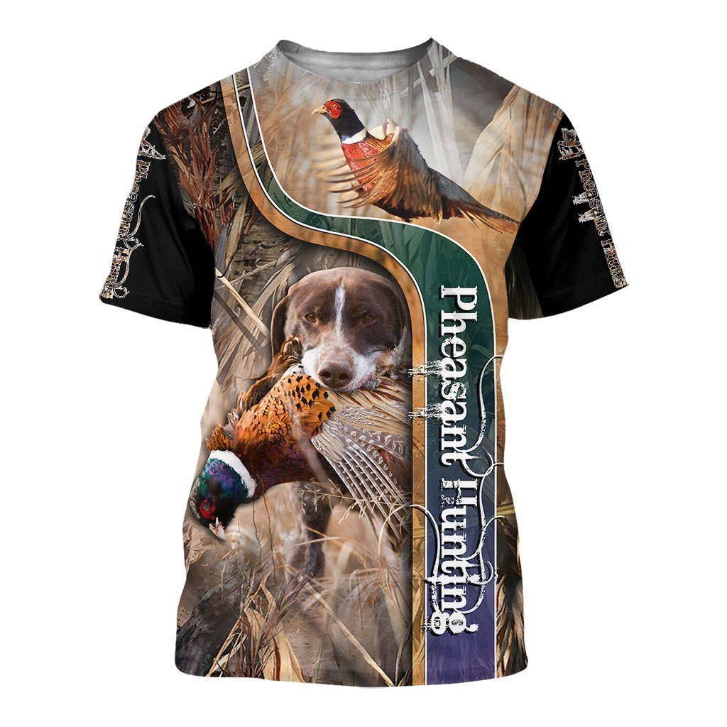 Pheasant Hunting 3D All Over Printed Shirts Hoodie For Men And Women MP992 - Amaze Style™-Apparel