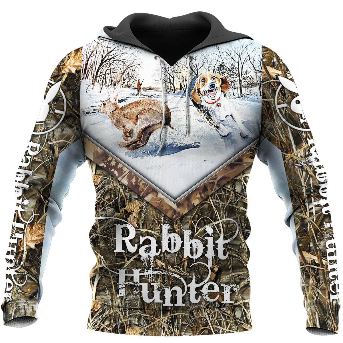 Rabbit Beagle Hunting 3D All Over Printed Shirts Hoodie MP995 - Amaze Style™-Apparel