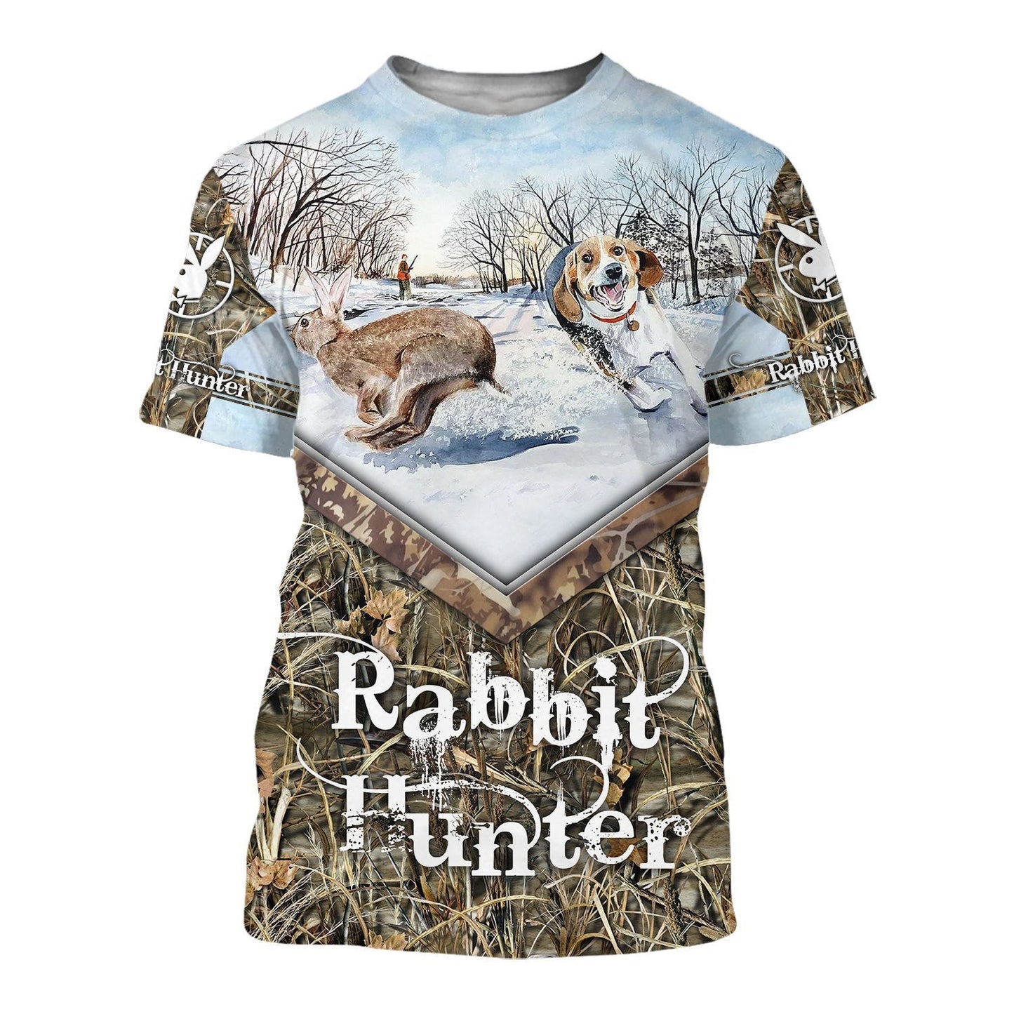 Rabbit Beagle Hunting 3D All Over Printed Shirts Hoodie MP995 - Amaze Style™-Apparel