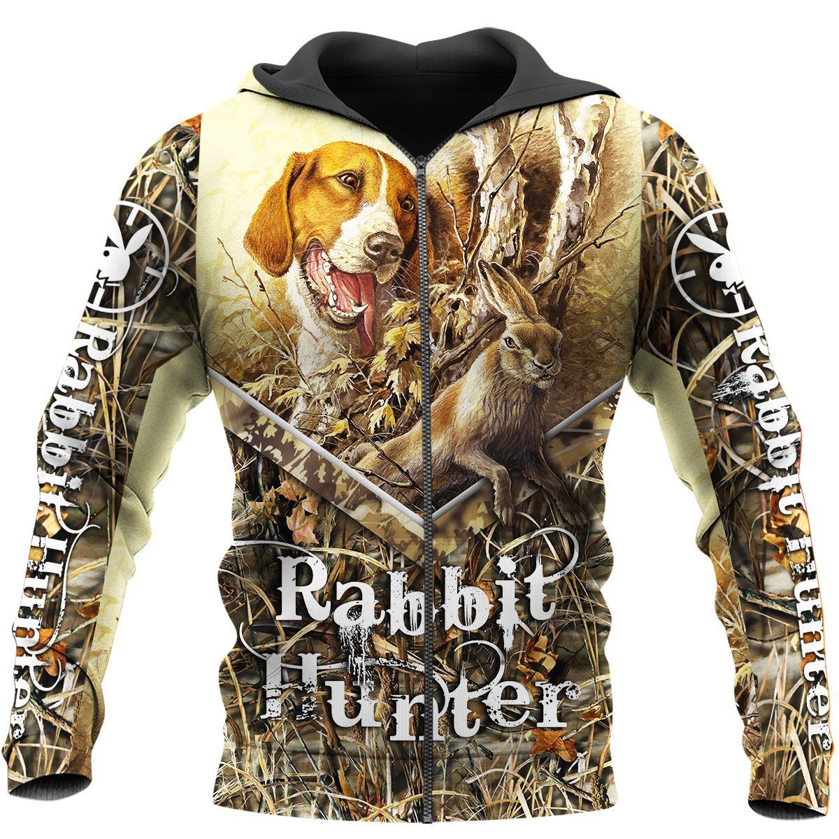 Rabbit Beagle Hunting 3D All Over Printed Shirts Hoodie MP996 - Amaze Style™-Apparel