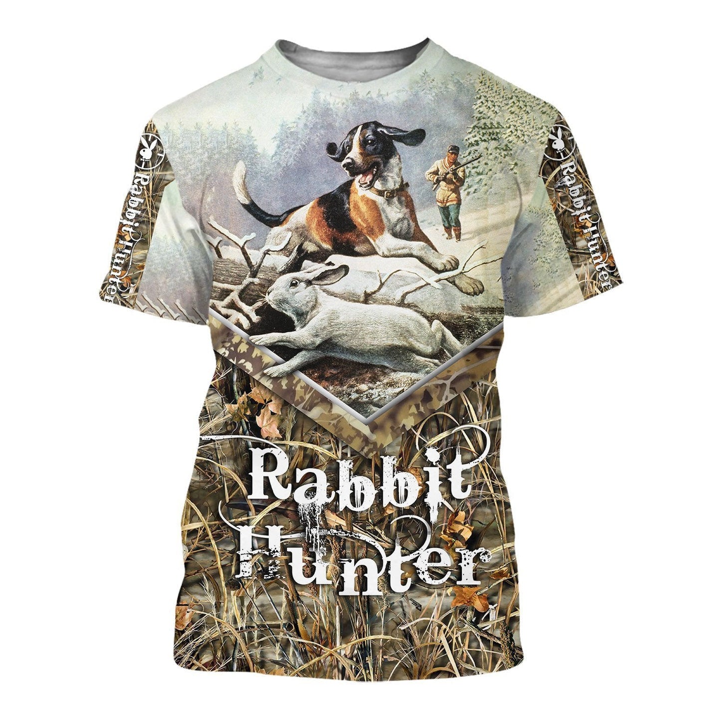 Rabbit Beagle Hunting 3D All Over Printed Shirts Hoodie MP997 - Amaze Style™-Apparel