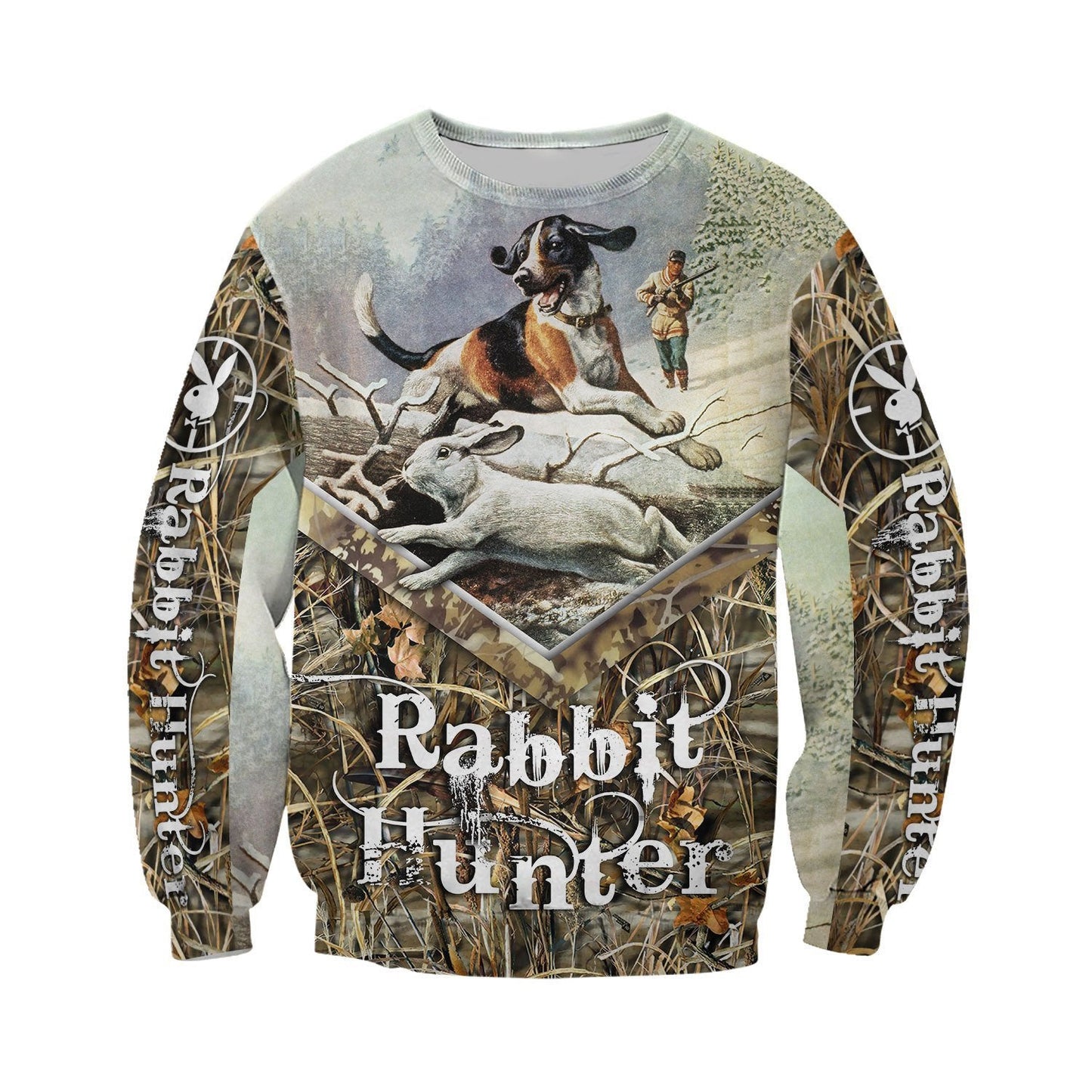 Rabbit Beagle Hunting 3D All Over Printed Shirts Hoodie MP997 - Amaze Style™-Apparel