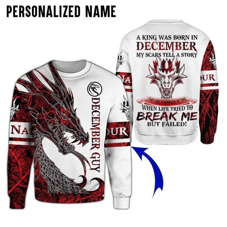 Customize Name Dragon Man Hoodie For Men And Women