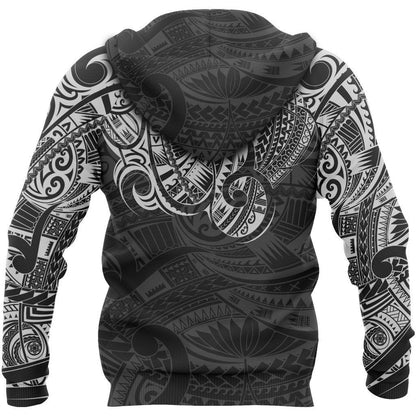 New Zealand (Aotearoa) & Kiwi Tattoo Style Hoodie NVD - Amaze Style™-Apparel
