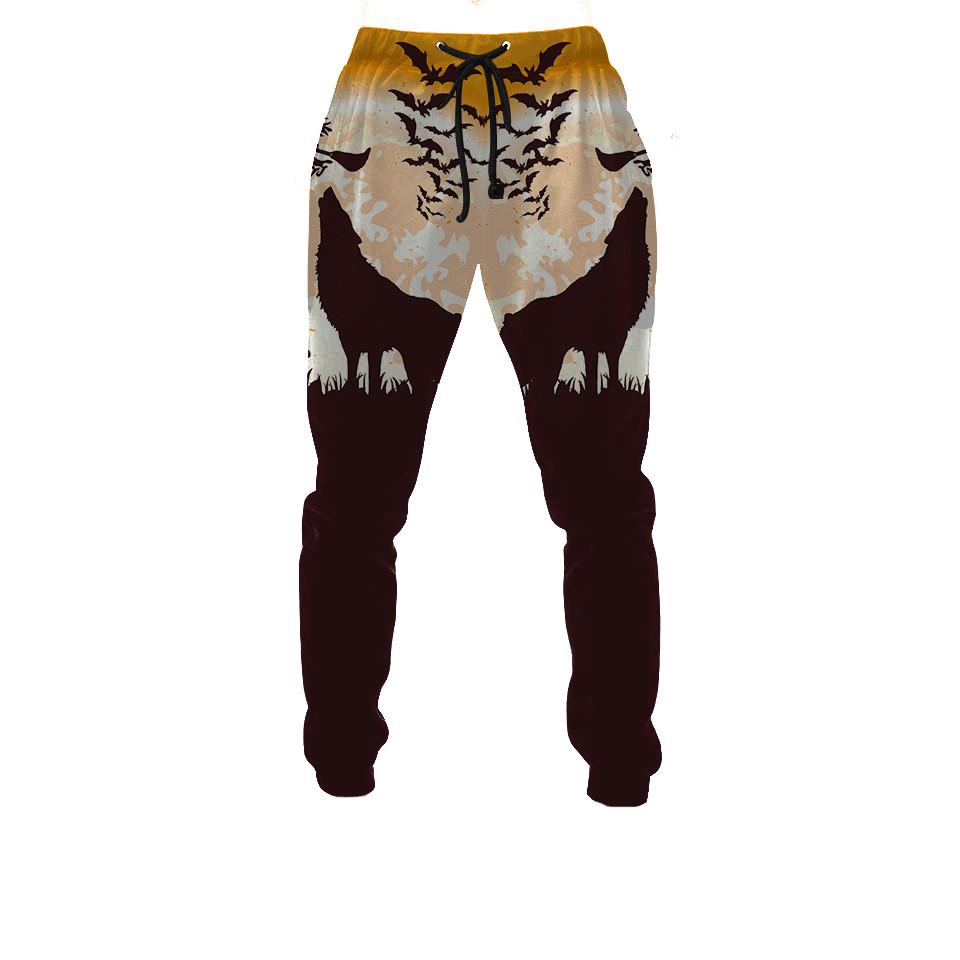 Halloween Wolf 3D All Over Printed Unisex Shirts