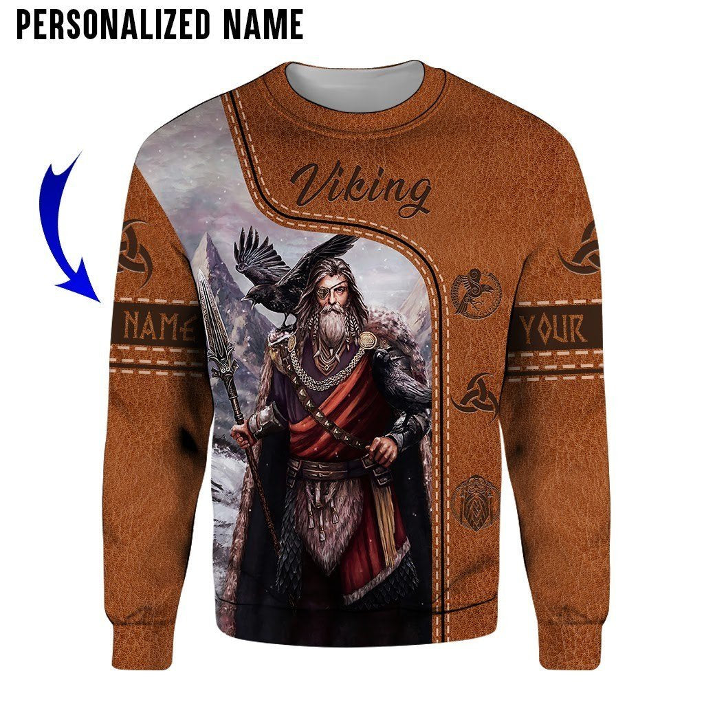 Personalized Name Viking 3D All Over Printed Clothes