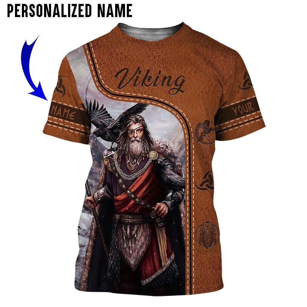 Personalized Name Viking 3D All Over Printed Clothes
