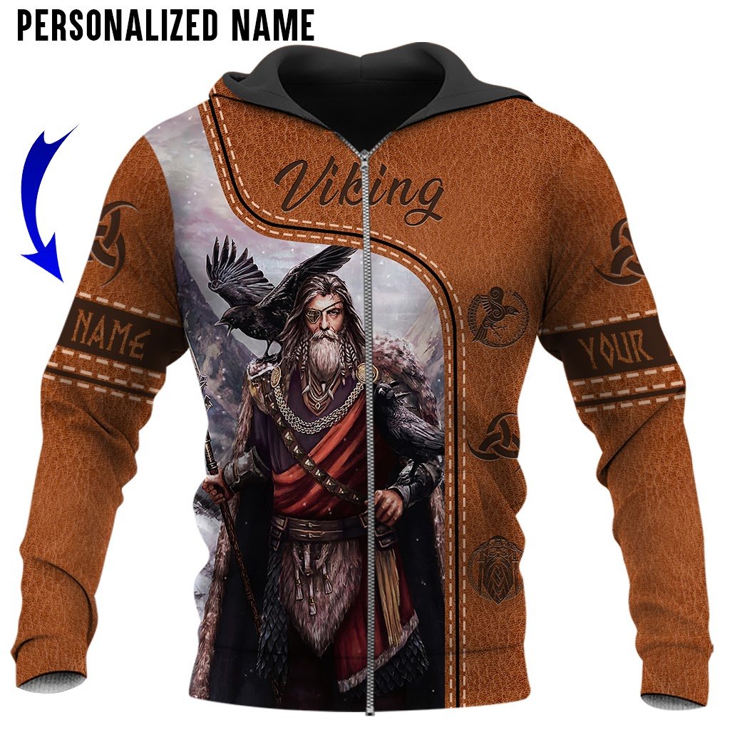 Personalized Name Viking 3D All Over Printed Clothes
