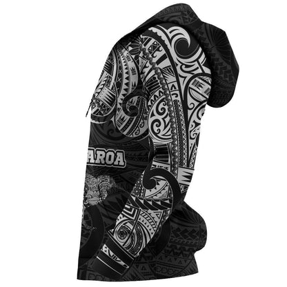 New Zealand (Aotearoa) & Kiwi Tattoo Style Hoodie NVD - Amaze Style™-Apparel