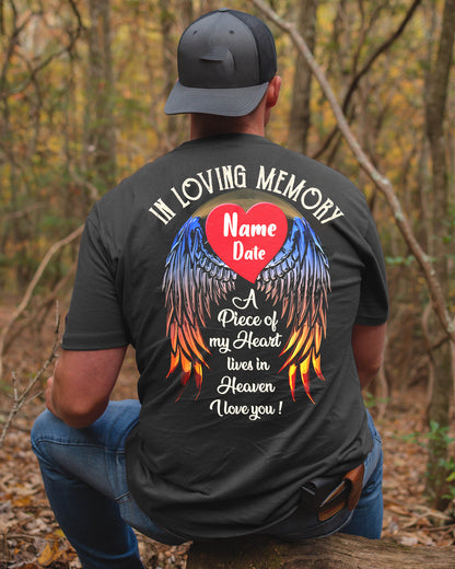 Personalized Name - Date In Loving Memory Valentine Gift