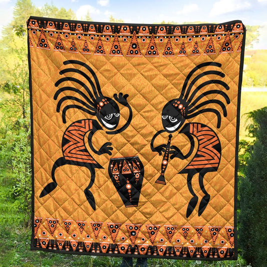 Native American Premium Kokopelli Quilt
