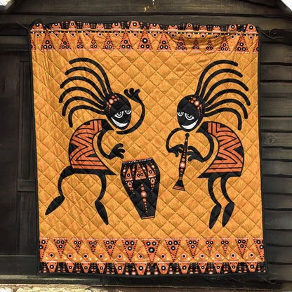 Native American Premium Kokopelli Quilt
