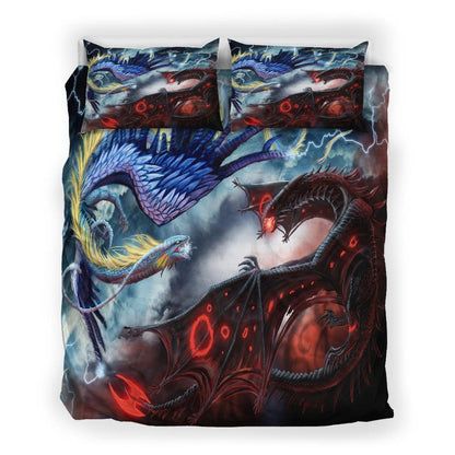 Galaxy Dragon Art Bedding Set HAC130601-NM-Bedding Set-NM-Twin-Vibe Cosy™