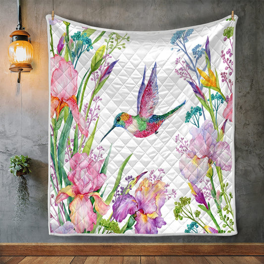 Hummingbird Lovers 3D Printed Quilt