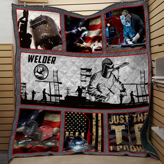 Premium Welder Just The Tip I Promise Quilt MEI