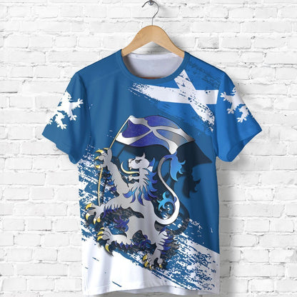 Scottish Rampant Lion Holding The Flag Hoodie NNK 1502 - Amaze Style™-Apparel