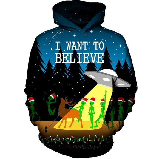 ALIEN PARTY HOODIE MP759 - Amaze Style™-