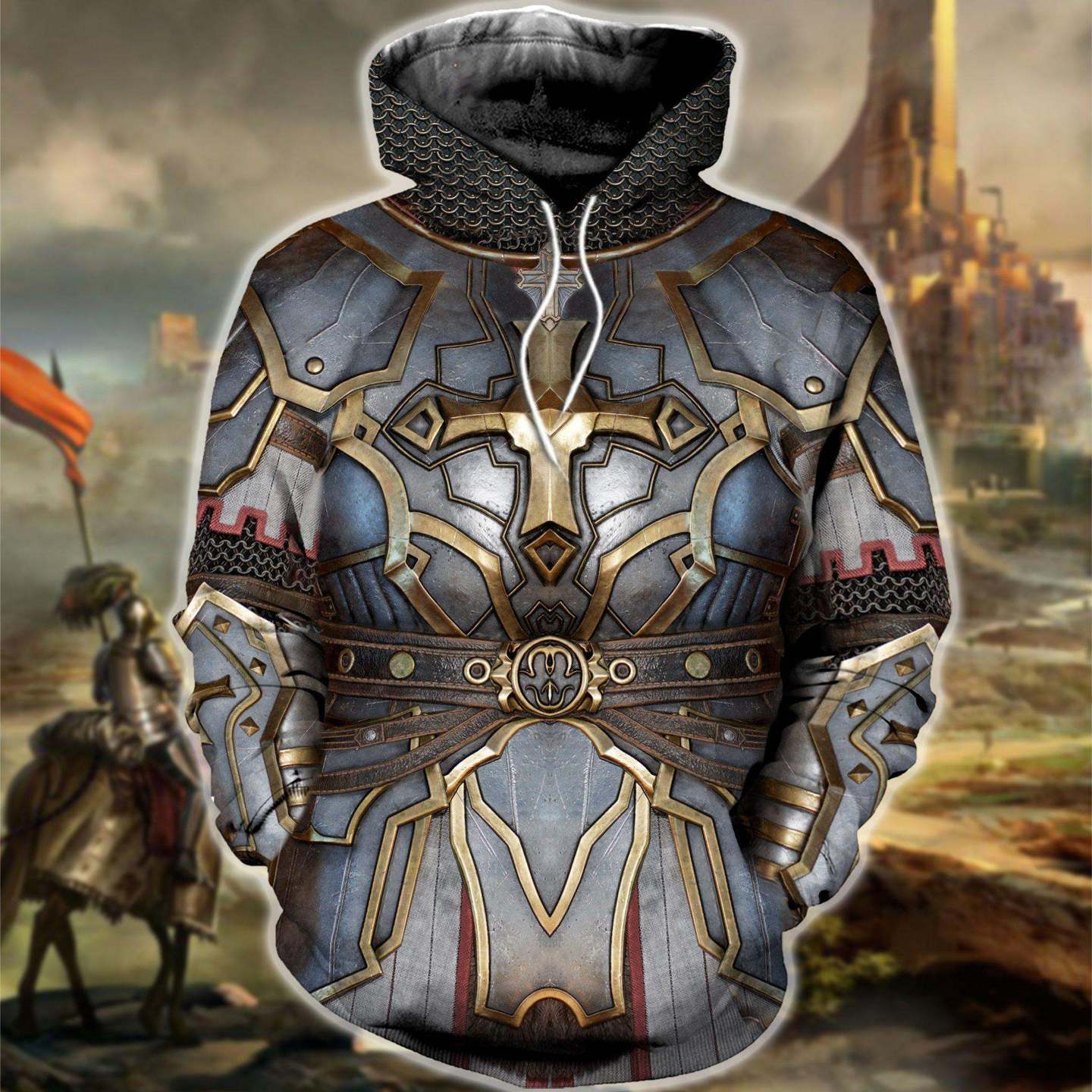3D printed Knight medieval armor Tops MP816 - Amaze Style™-Apparel