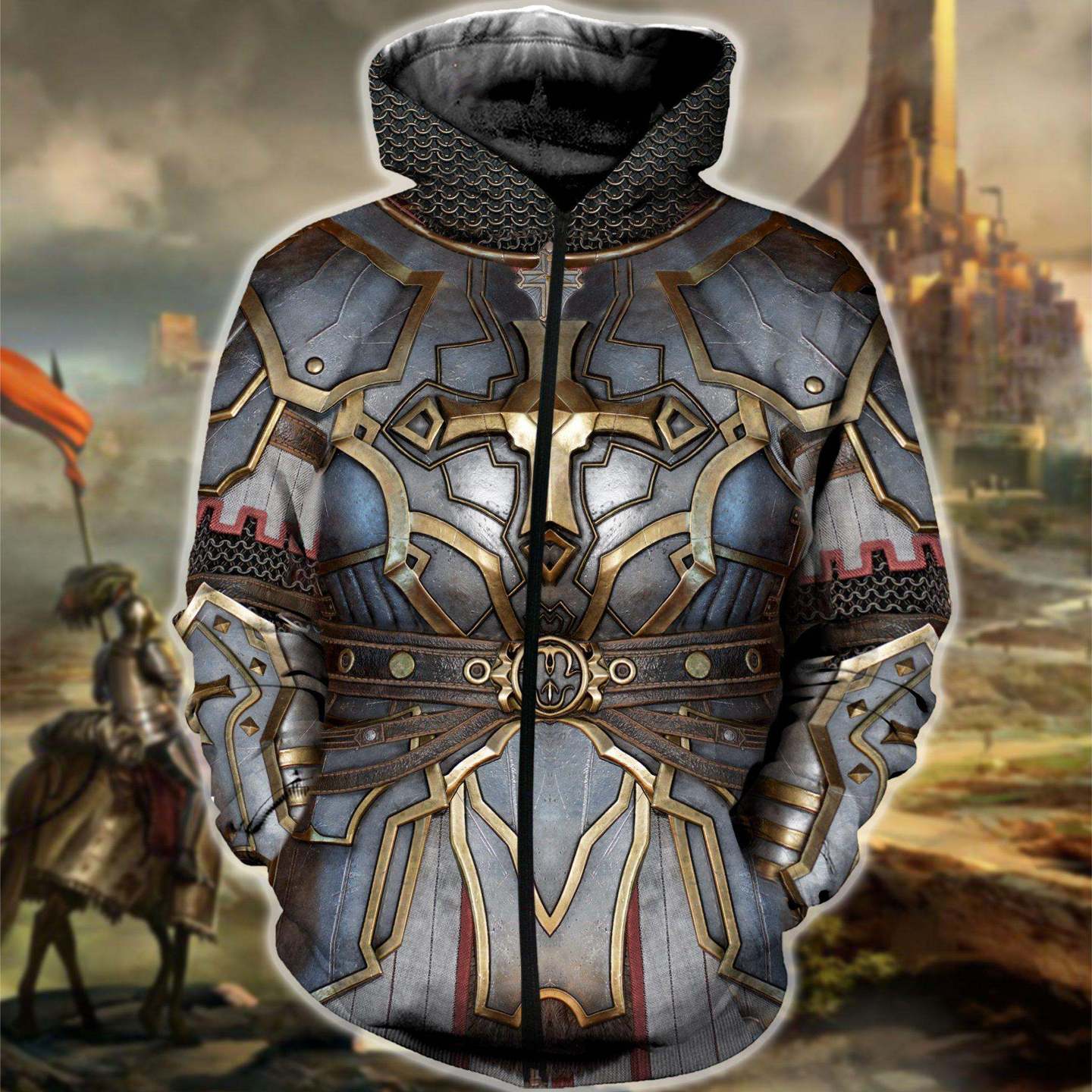 3D printed Knight medieval armor Tops MP816 - Amaze Style™-Apparel