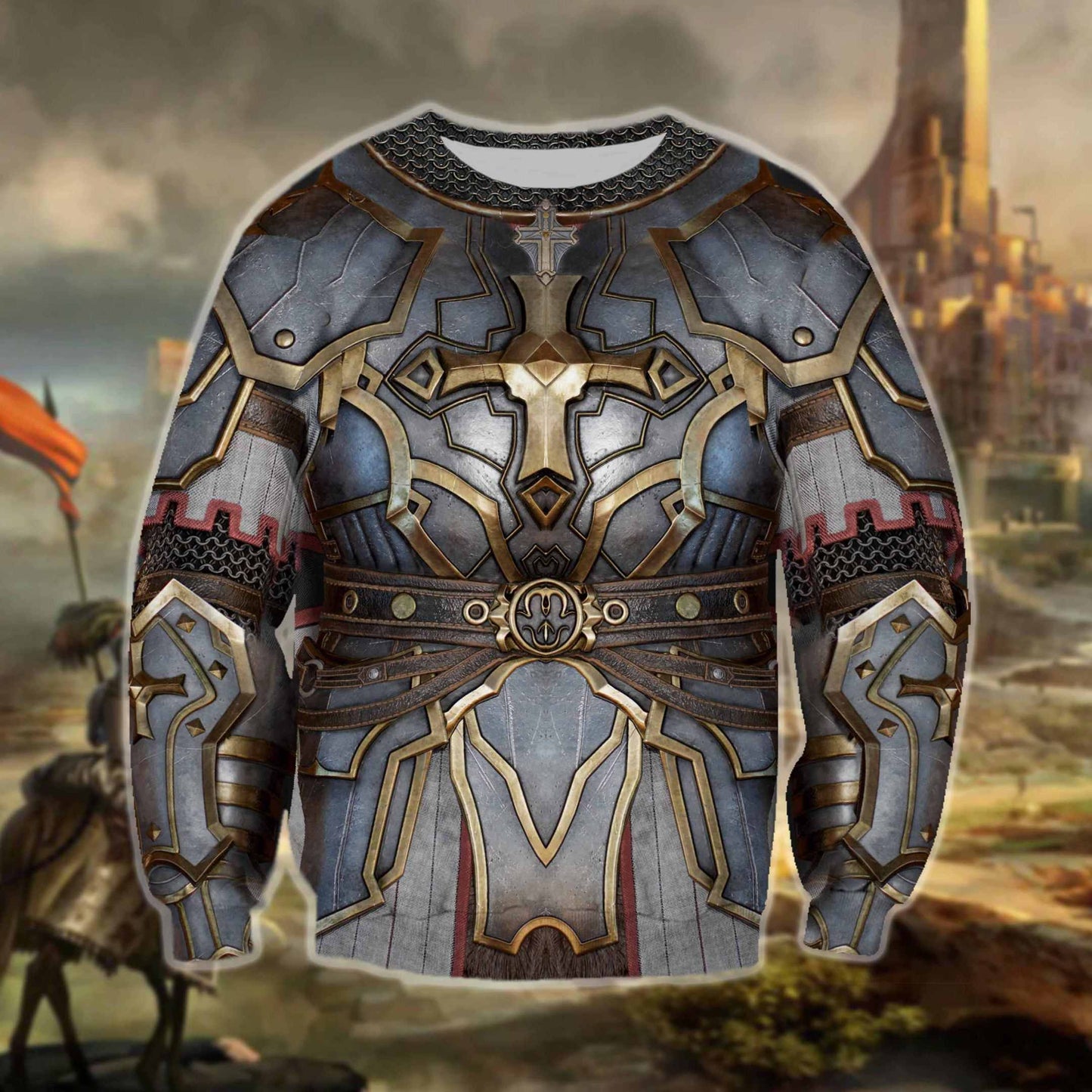 3D printed Knight medieval armor Tops MP816 - Amaze Style™-Apparel