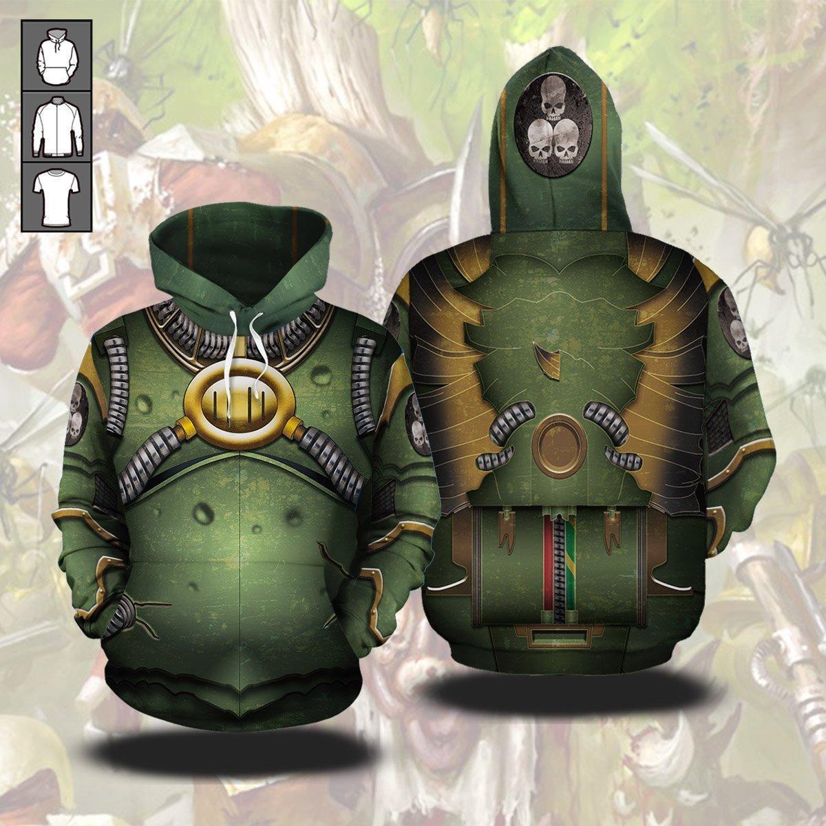 Iceland Vikings Tattoo All Over Hoodie Blue - Amaze Style™-Apparel