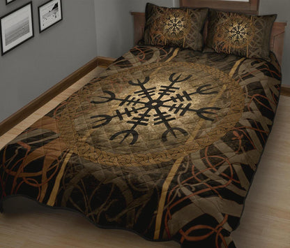 Viking Quilt Bed Set, Helm of Awe