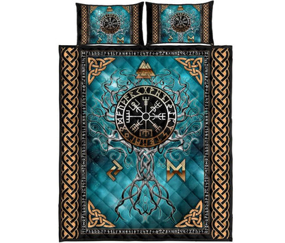 LOVE VIKING QUILT BED SET