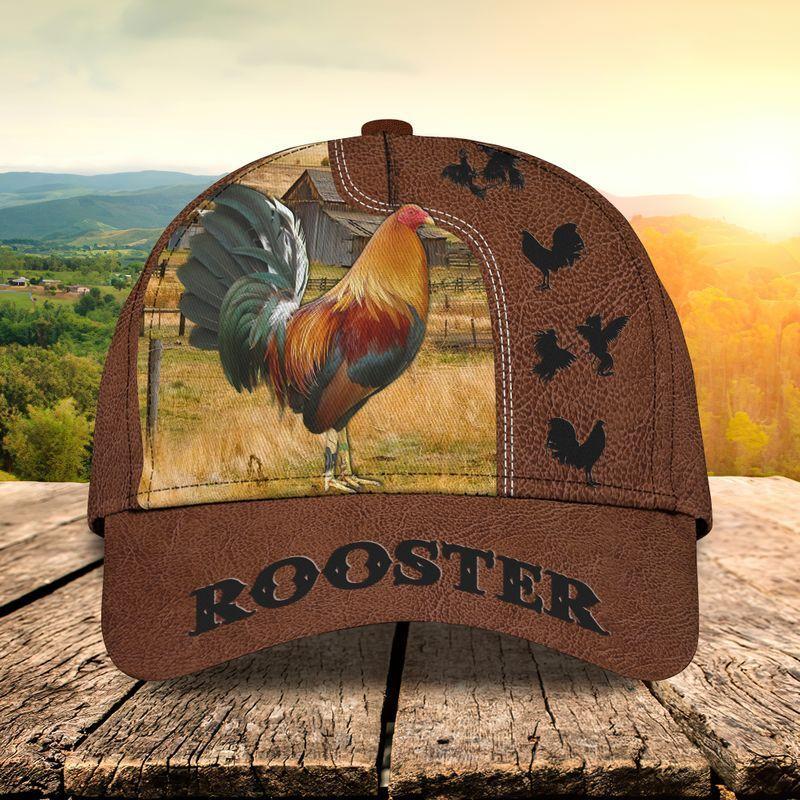 Rooster 3D Printed Cap
