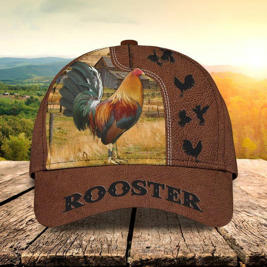 Rooster 3D Printed Cap
