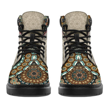 Horse - Vintage Mandala all season boots - Amaze Style™-