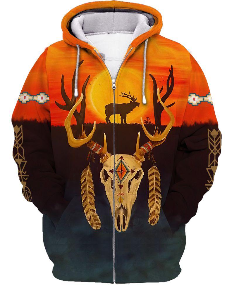 Native American Hoodie 3D All Over Printed Shirts