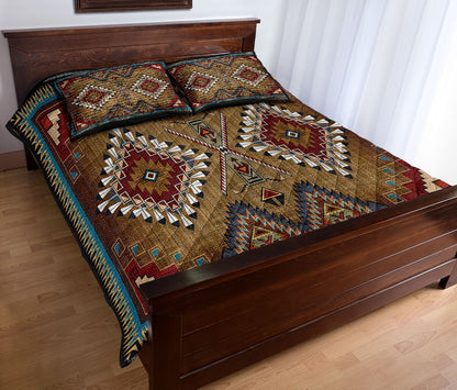 Native American Pow Wow Quilt Bedding Set Pi200501S1 - Amaze Style™-Quilt