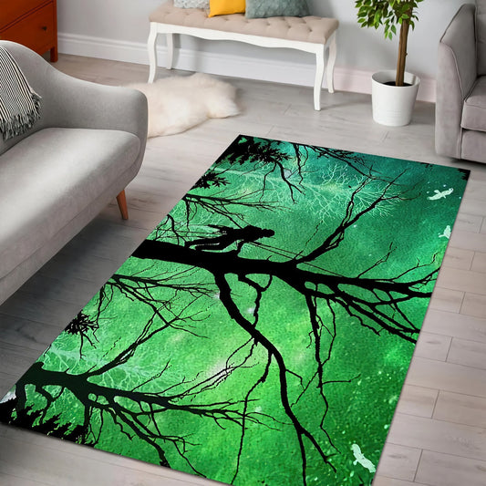 Premium All Over Printed Arborist Logger Lumberjack Rug MEI