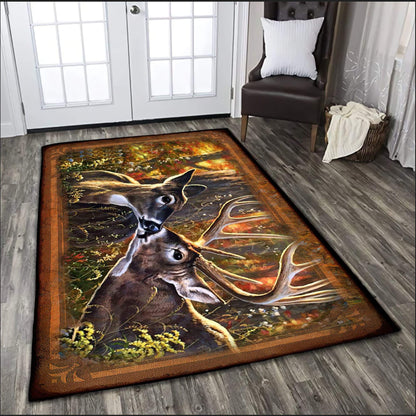 Couple Deer 3D Rug AM082057-LAM