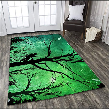 Premium All Over Printed Arborist Logger Lumberjack Rug MEI