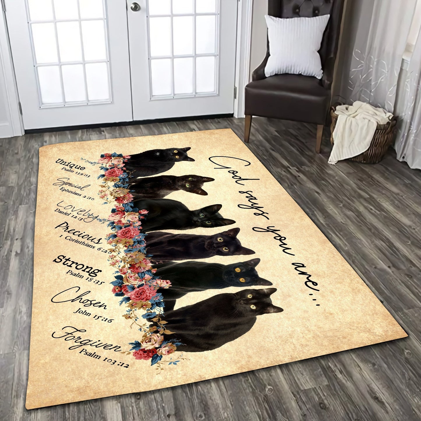 Black Cat-God Says You Are Rug Pi28072003