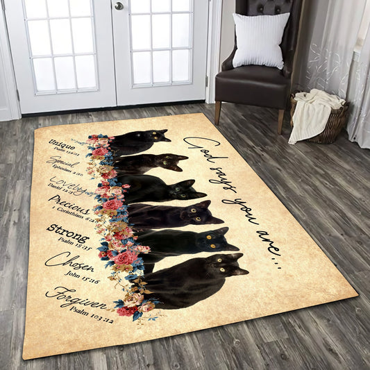 Black Cat-God Says You Are Rug Pi28072003