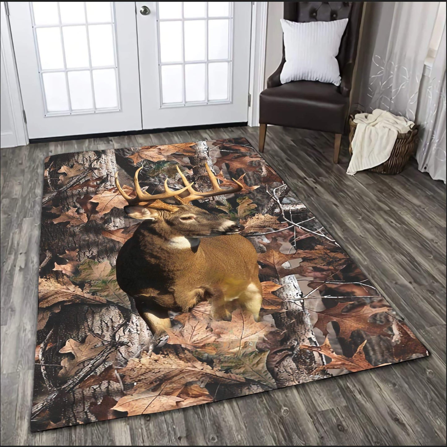 Deer Hunting 3D Rug