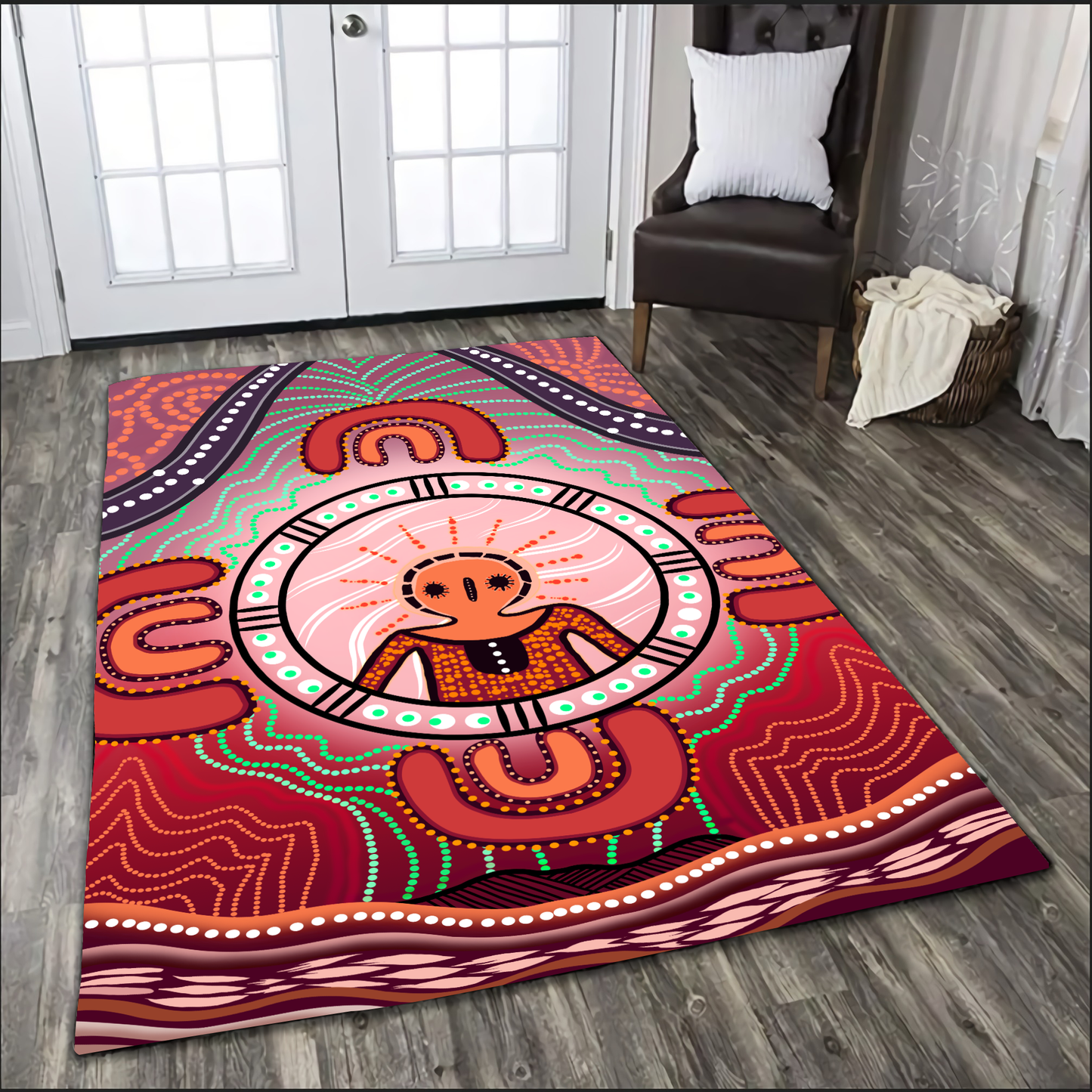 Africa Culture Pattern Rug