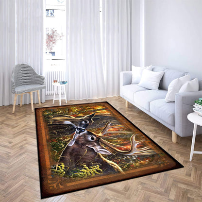 Couple Deer 3D Rug AM082057-LAM