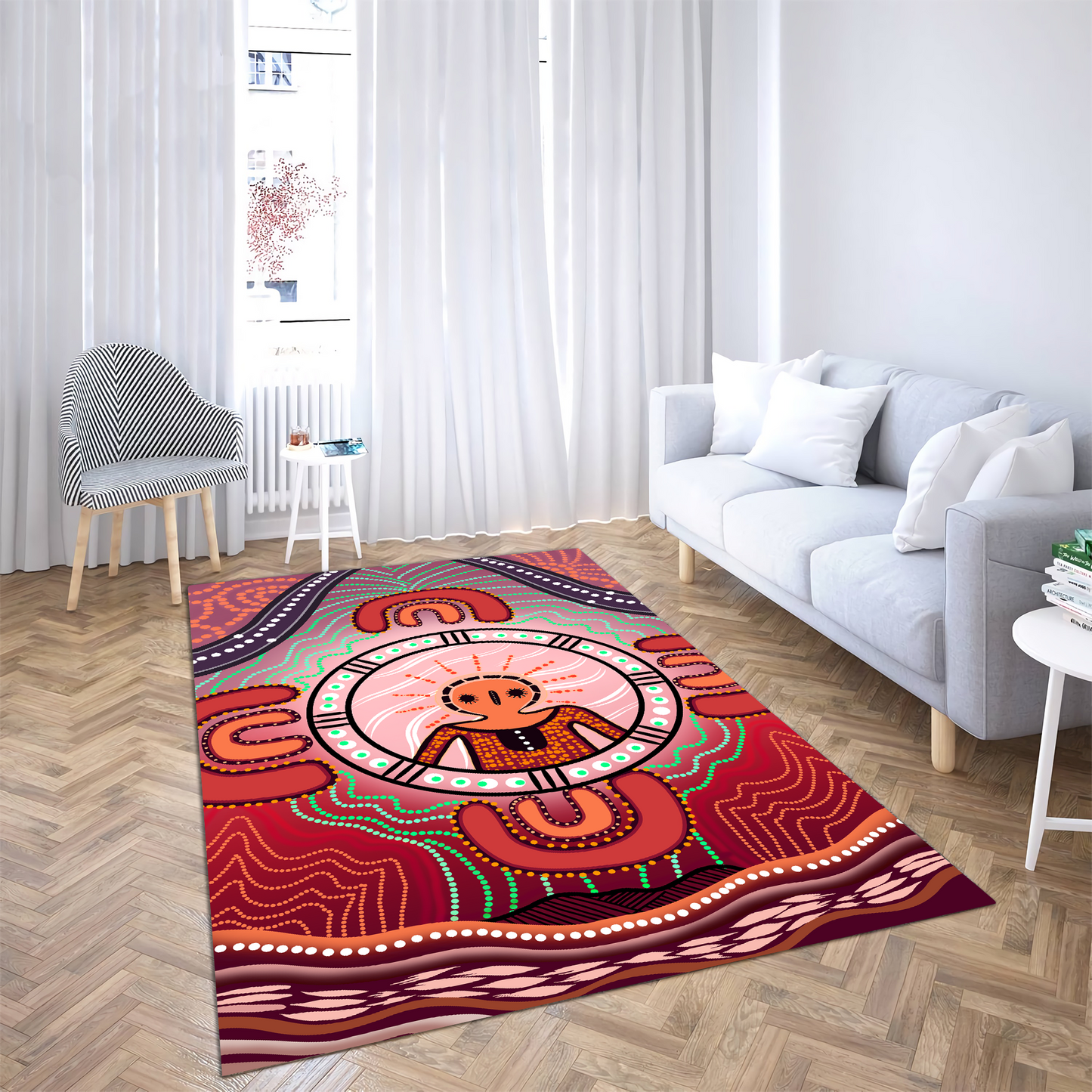 Africa Culture Pattern Rug