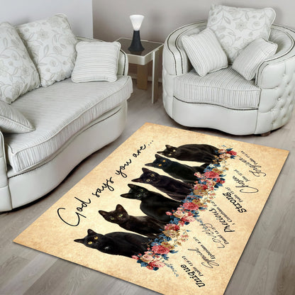 Black Cat-God Says You Are Rug Pi28072003