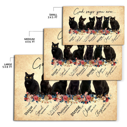 Black Cat-God Says You Are Rug Pi28072003