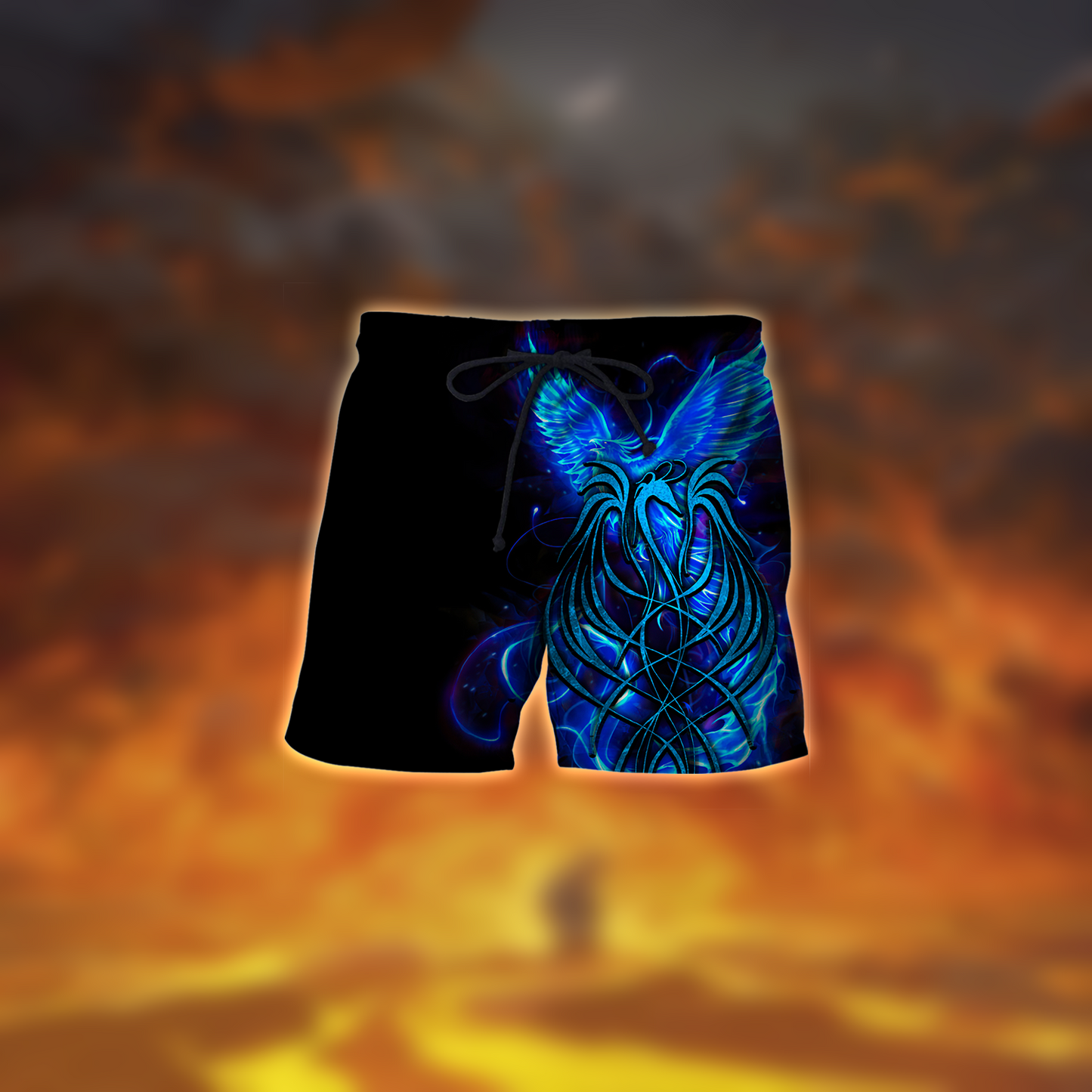Royal Blue Phoenix Tattoo 3D All Over Printed Hoodie Shirt by SUN AM250502 - Amaze Style™-Apparel