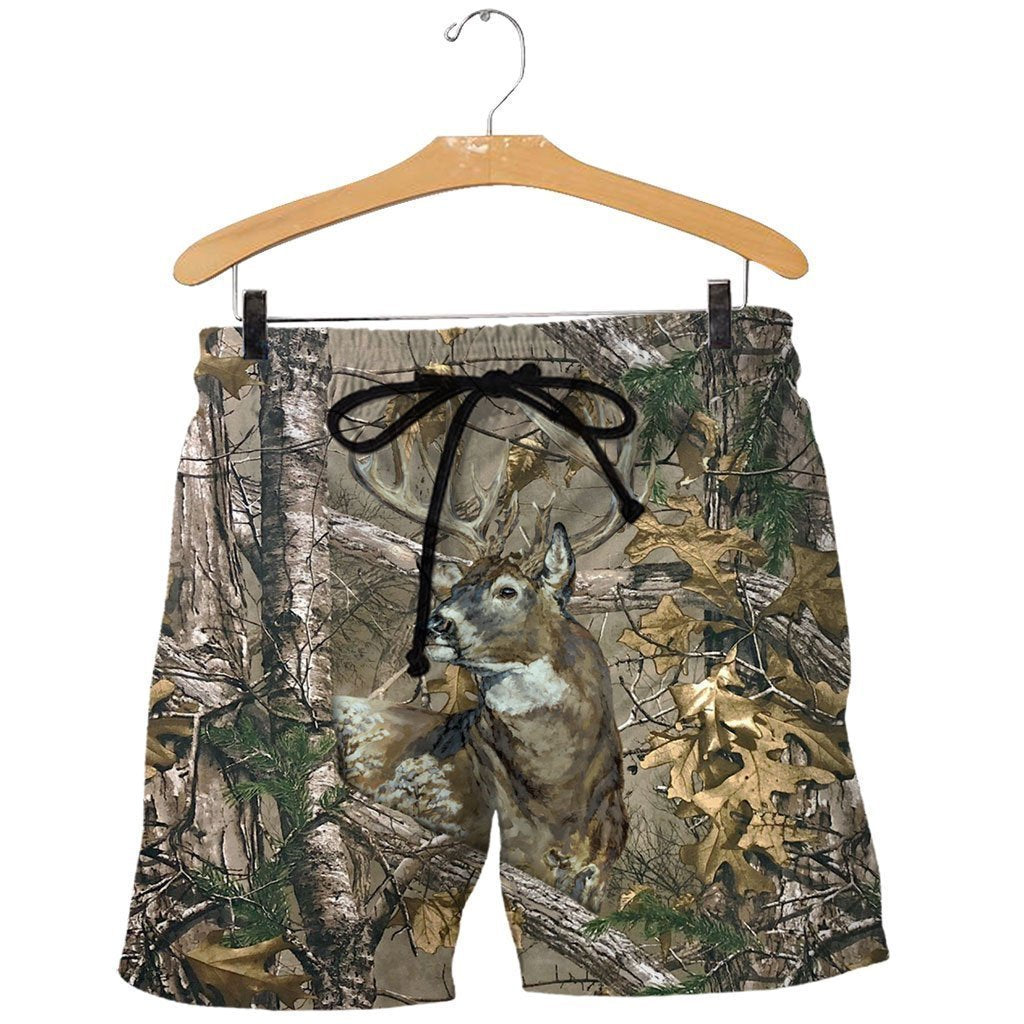 3D All Over Printed Deer in Camo - Amaze Style™-Apparel